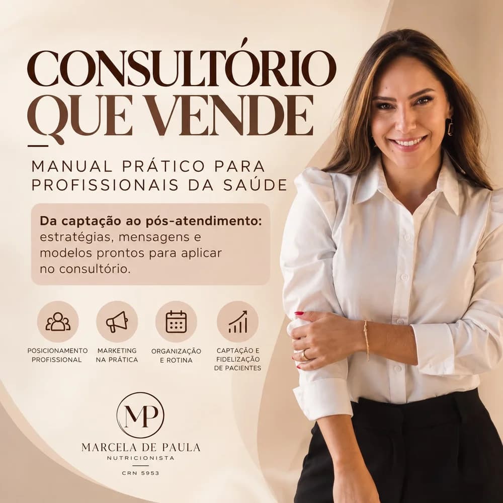 Capa de Consultório que Vende